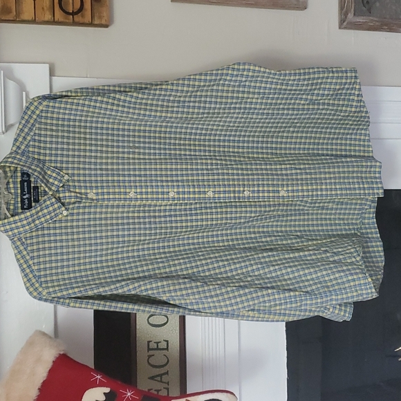 Ralph Lauren Other - Ralph Lauren blue and yellow plaid shirt